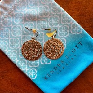 Kendra Scott Marina Drop Gold Earrings